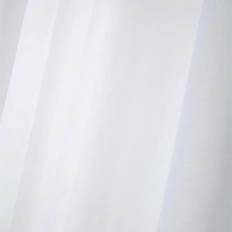 Perdea colorată MONNA albă, 135 x 260 cm set 2 buc