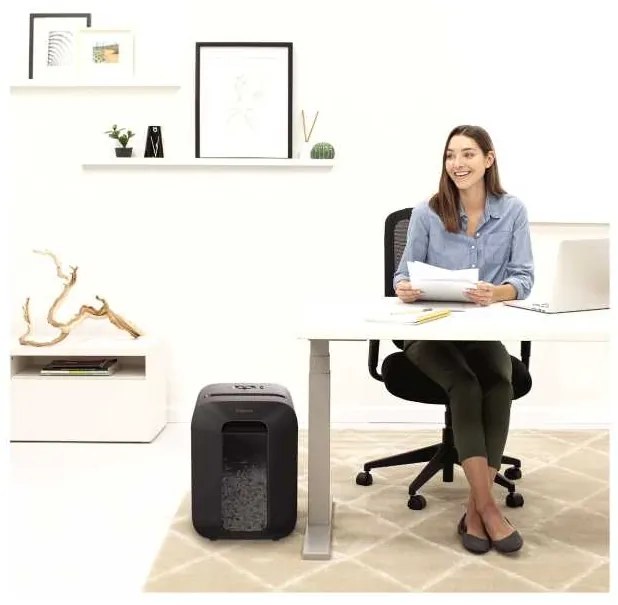 Tocator Fellowes LX 45, negru