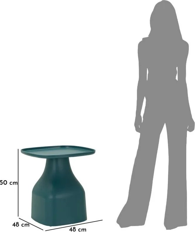 Măsuță auxiliară rotundă din plastic ø 48 cm Gea – Mauro Ferretti