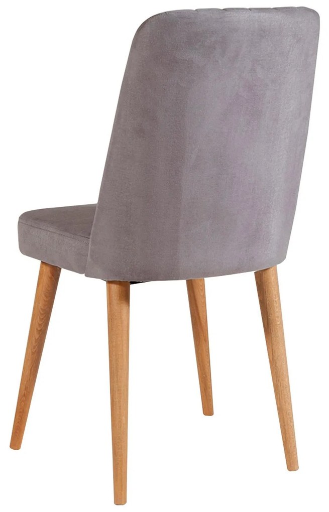 Set mobilier sufragerie Bimuvo 4 (pin atlantic + gri) (pentru 4 persoane). 1095042