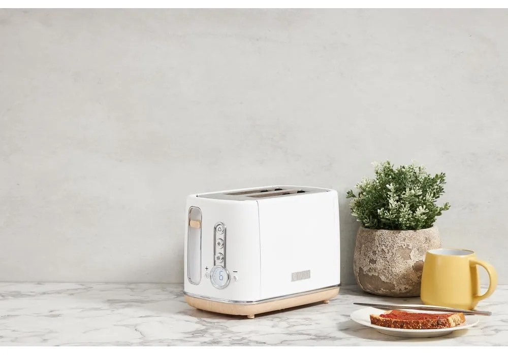 Prăjitor de pâine alb Dorchester – Haden