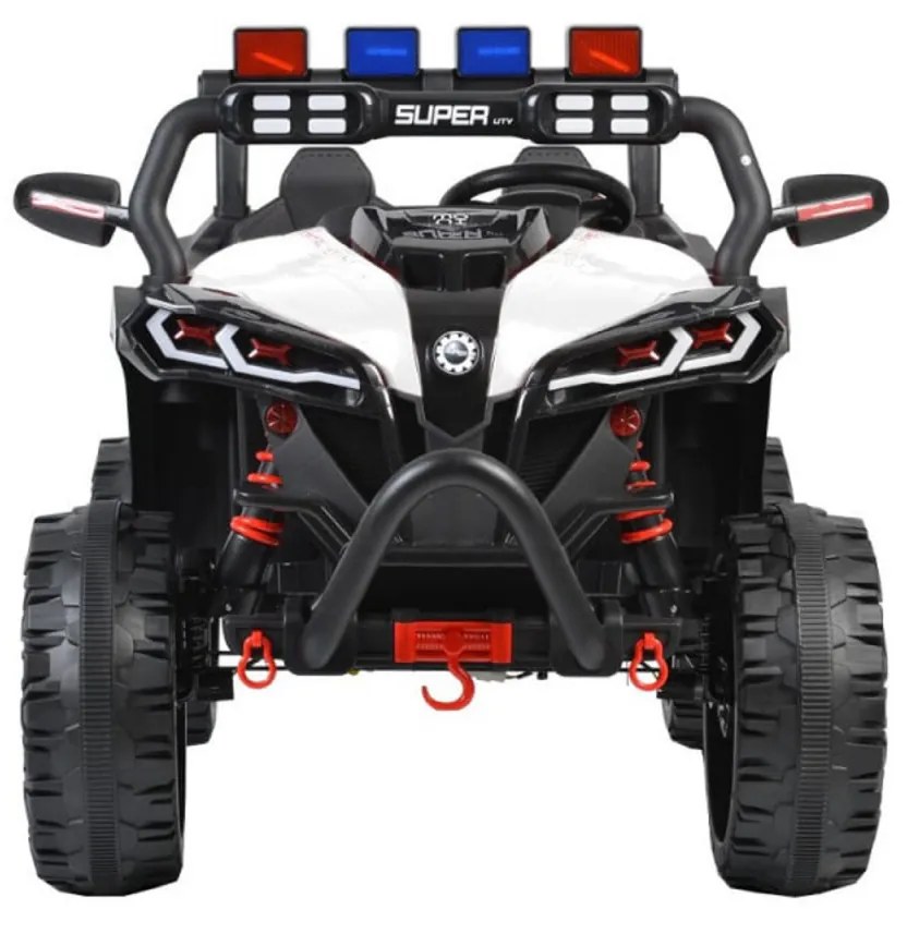 Masinuta Electrica cu acumulator pentru copii NOVOKIDS™ Super Beasty Buggy UTV , 2 locuri, Cu faruri luminoase, Telecomanda, 3-9 ani , max 30 kg ,