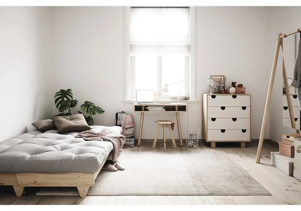 Canapea variabilă Karup Design Fresh Natural/Dark Grey