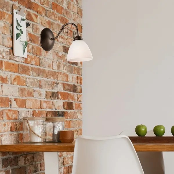 Aplică perete ADELLE 1xE27/60W/230V