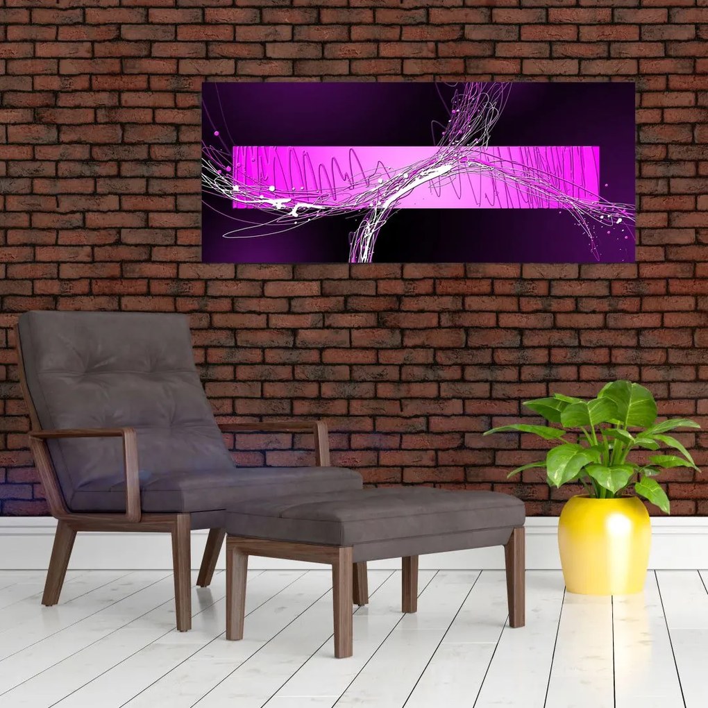 Tablou abstract (120x50 cm)