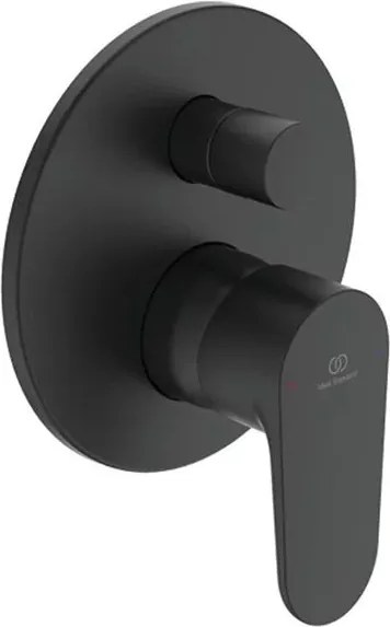 Baterie cada - dus incastrata Ideal Standard Cerafine O negru mat si corp incastrat inclus