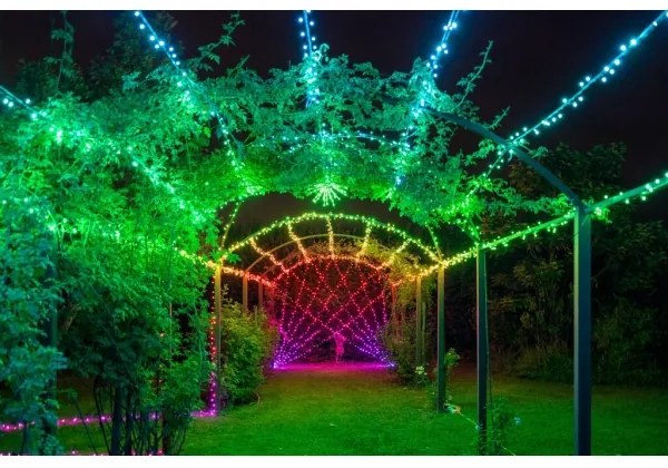 Twinkly TWS250SPP-BEU - Ghirlandă LED RGB pentru exterior 250xLED 23,5 m IP44 Wi-Fi