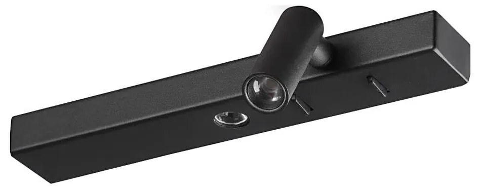 Aplică LED Ideal Lux BONNE 2xLED/6,5W/230V CRI 90 negru