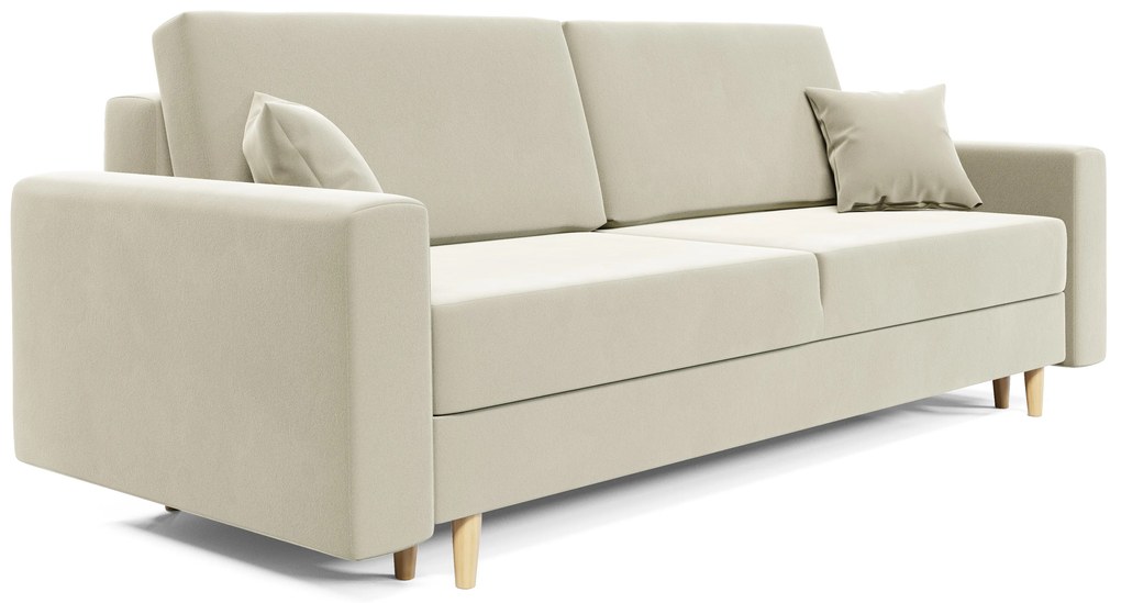 Canapea două locuri Serene (crem deschis). 1056861