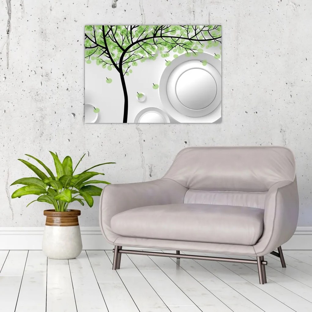 Tablou abstracție artistică (70x50 cm)