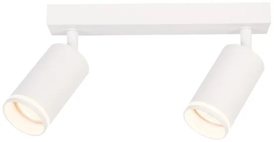 Spot PIPE 2xGU10/10W/230V, alb