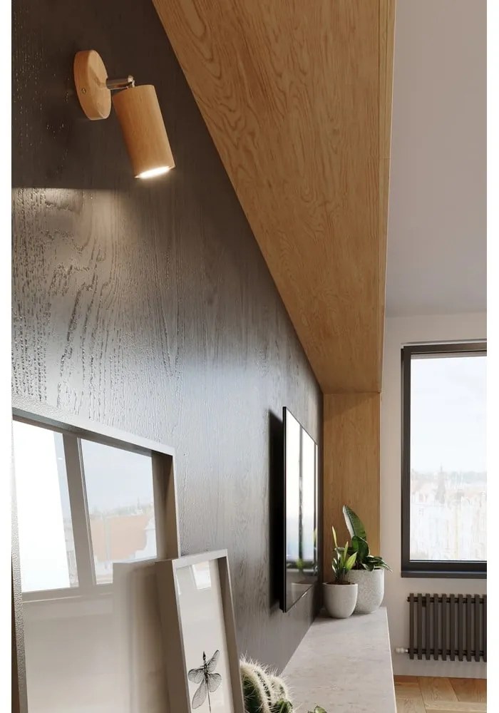 Plafonieră din lemn Nisa Lampi Ludwik