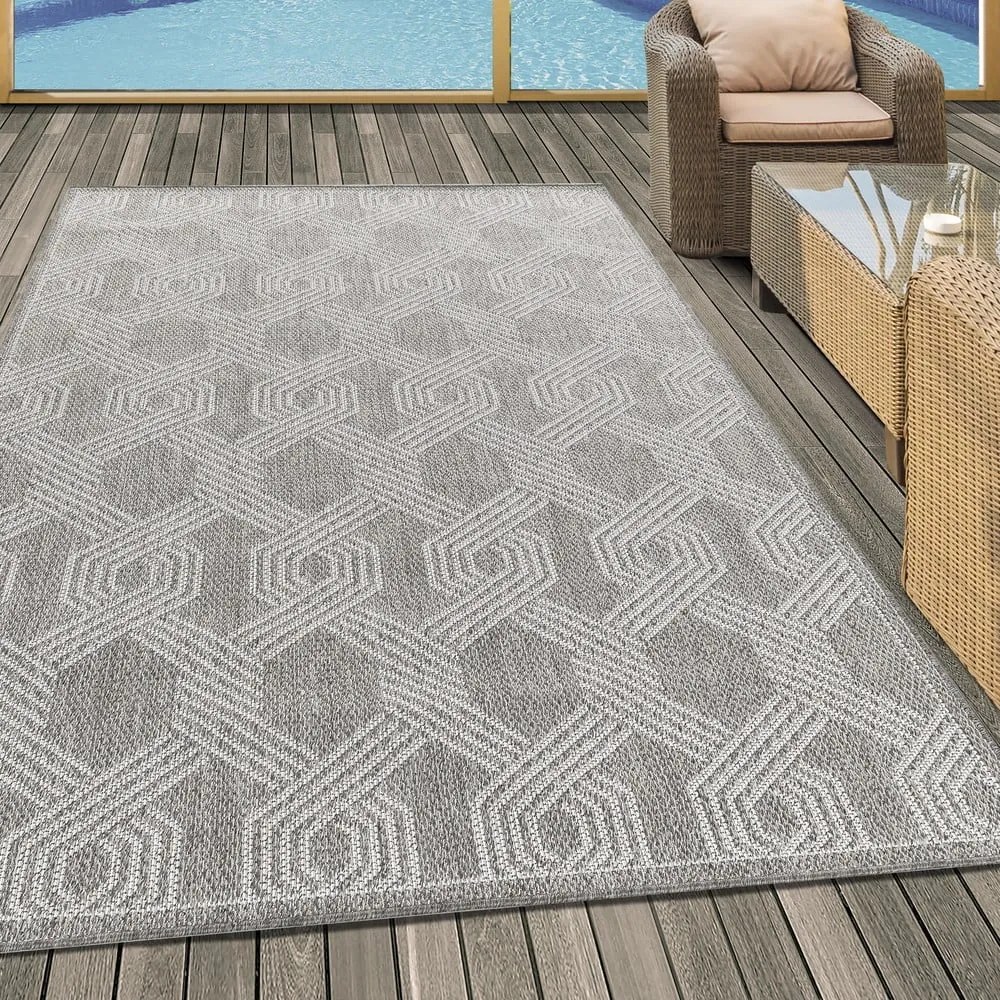 Covor de exterior gri 120x170 cm Aruba – Ayyildiz Carpets