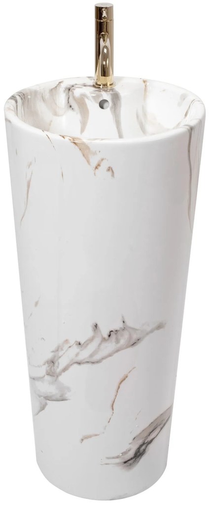 Lavoar freestanding de sine stătător Blanka Marble Marmura