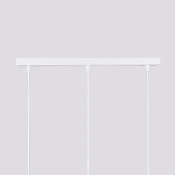 Lustră pe cablu Sollux SL.1537 KARBON 3xGU10/10W/230V alb