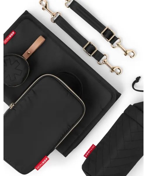 Rucsac de înfășat pentru cărucior 6 în 1 Skip Hop SUITE SET negru