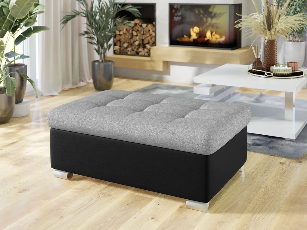 Taburete Talina mare (piele ecologică Soft 011 + Tatum 279). 1060866