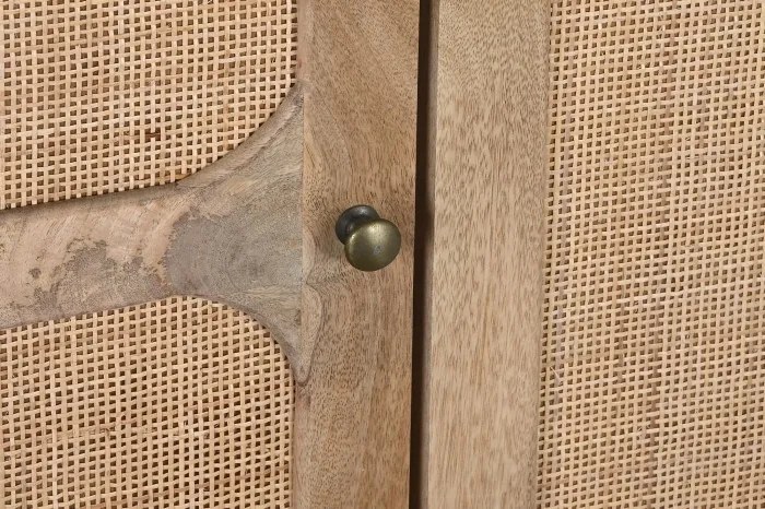 Bufet natur , din lemn de mango rattan