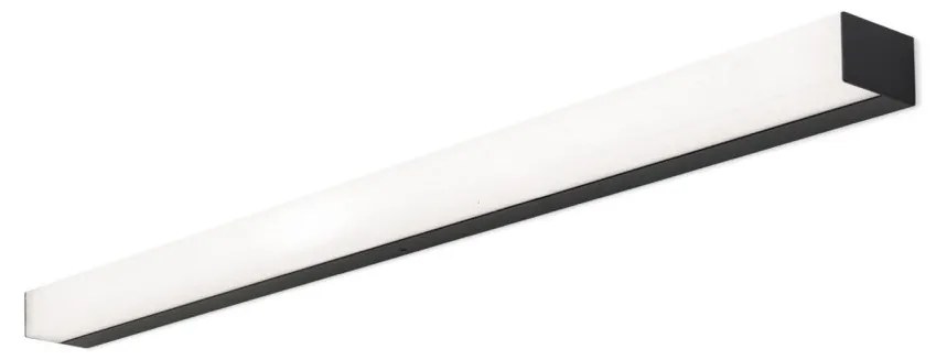 Aplica pentru oglinda baie IP44 HORIZON L-90cm negru