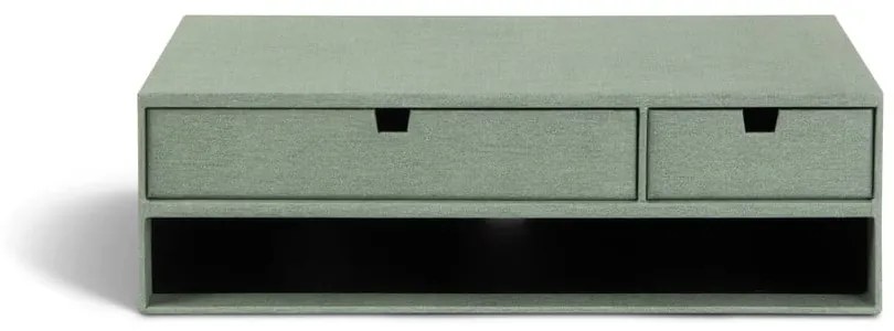 Organizator pentru sertar-pentru documente din carton Ted Canvas Paper Laminate – Bigso