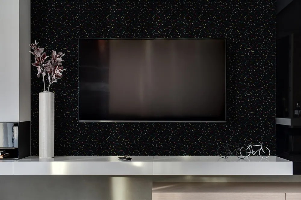 Panou decorativ pvc Linii colorate decorative