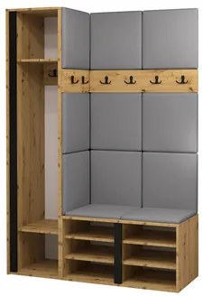 Hol Timothy IX (grafit) (piele ecologică Soft 017 (Alb)). 1060223