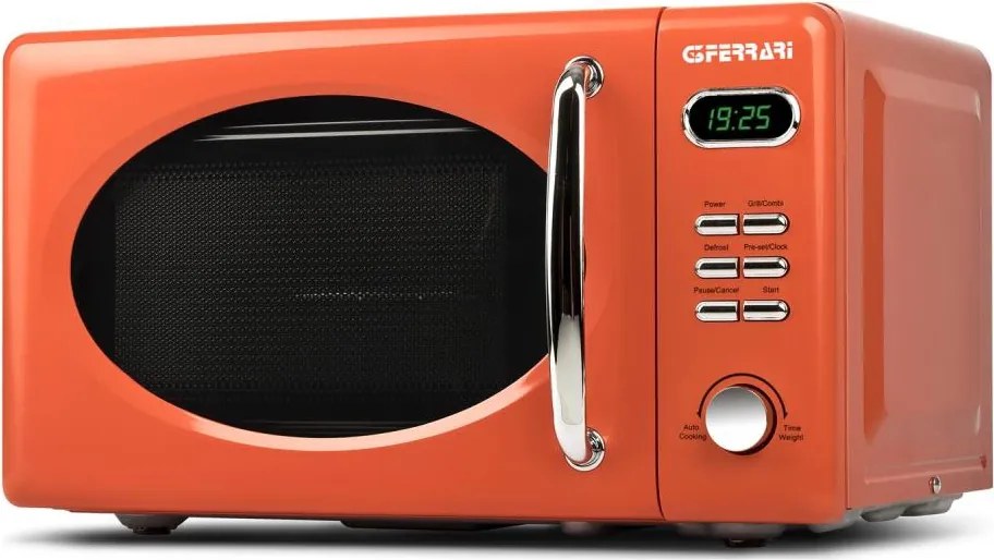 G3Ferrari G1015509 - Cuptor cu microunde cu grill, 1150 W, 230 V, 20 l, portocaliu