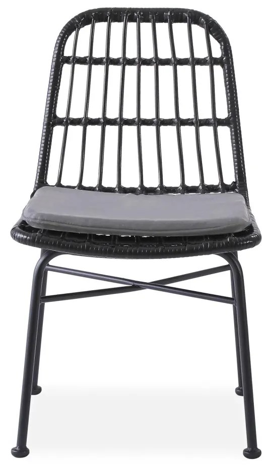 Scaun K401 negru/gri