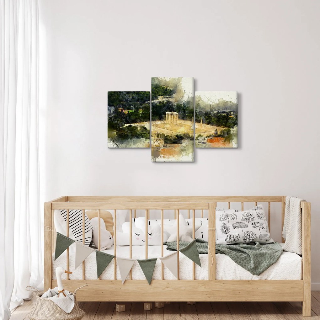 Tablou - Templul lui Zeus, Atena, Grecia (90x60 cm)