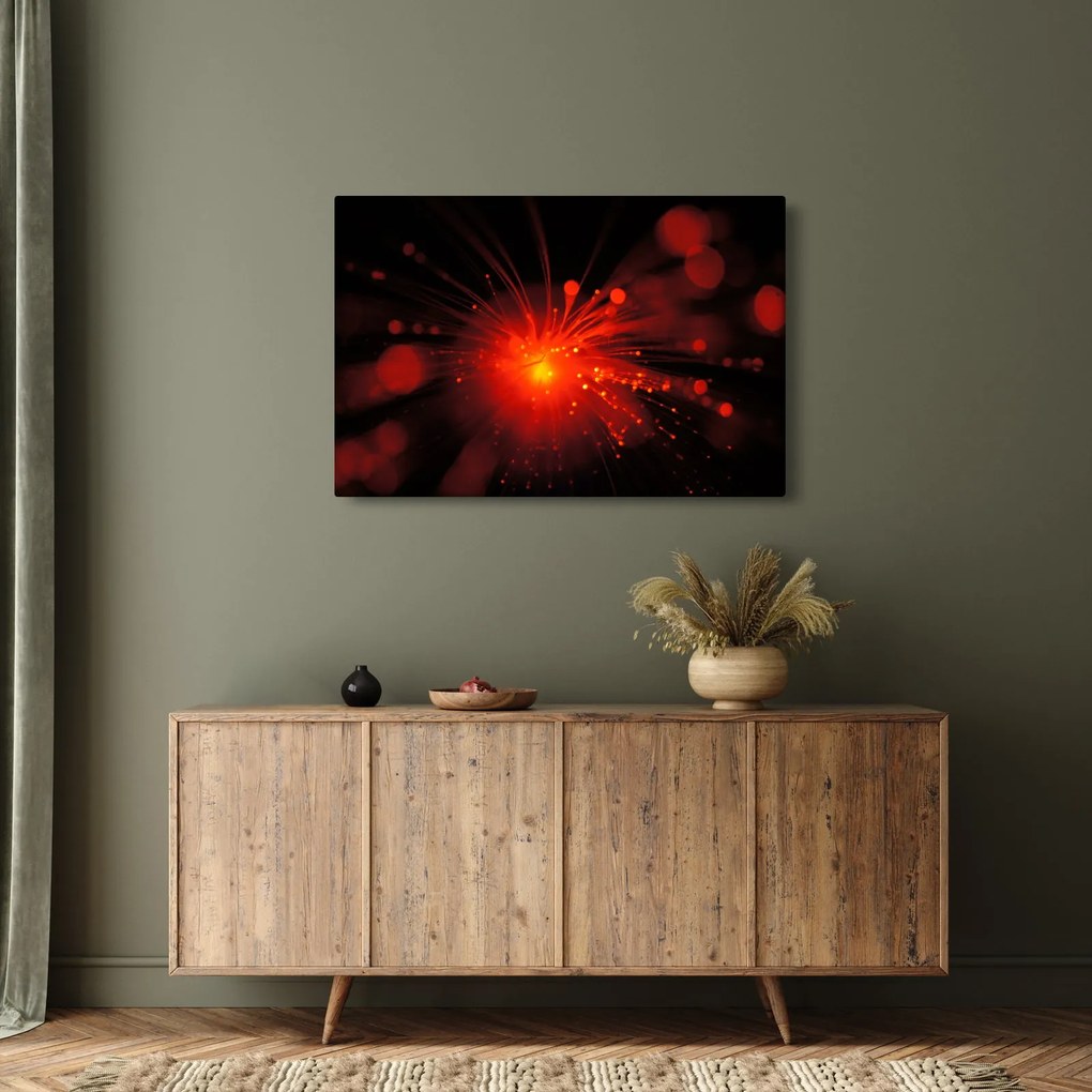 Tablou cu abstacție sclipire (90x60 cm)