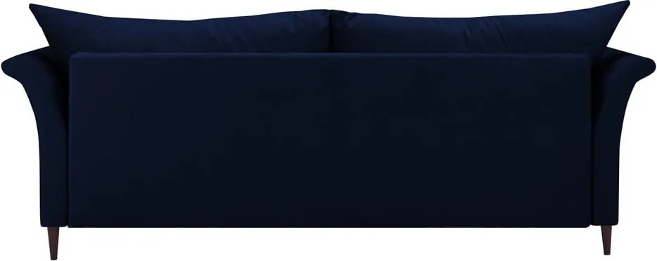 Canapea extensibilă cu spațiu pentru depozitare Mazzini Sofas Pivoine, albastru