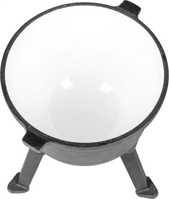 Oală din fontă cu picioare 10 litri emailată