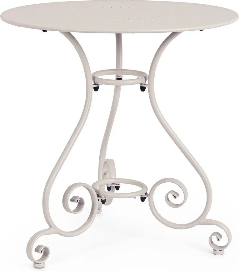 Măsuță de grădină rotundă din oțel ø 70 cm Etienne – Bizzotto