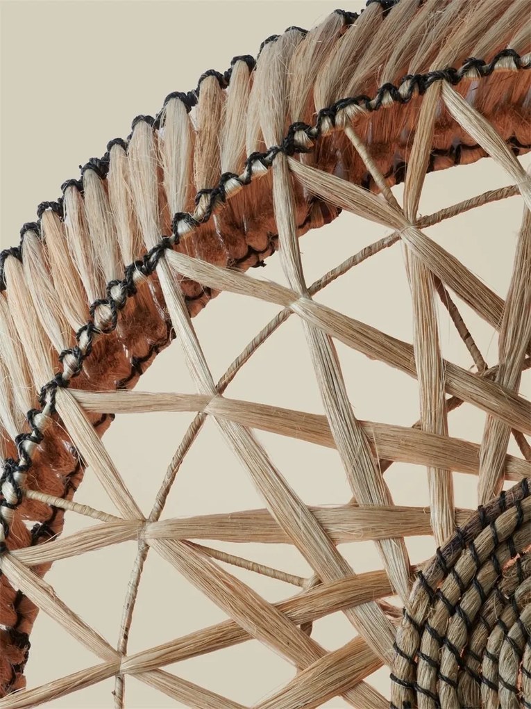 Lustra boho style Rinjani 60x29cm natural, M