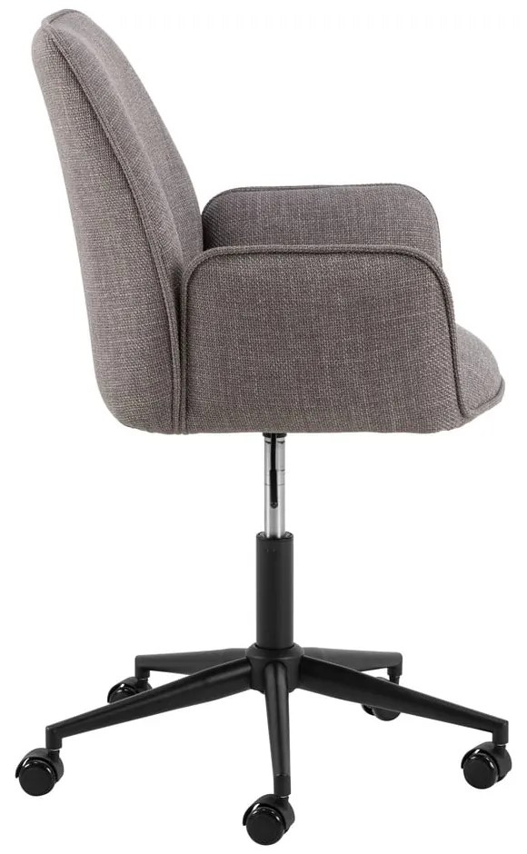 Scaun de birou gri Glenda – Actona