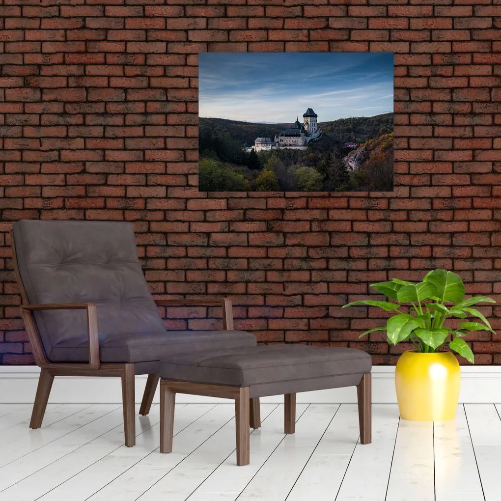 Tablou cu Karlstejn (70x50 cm)