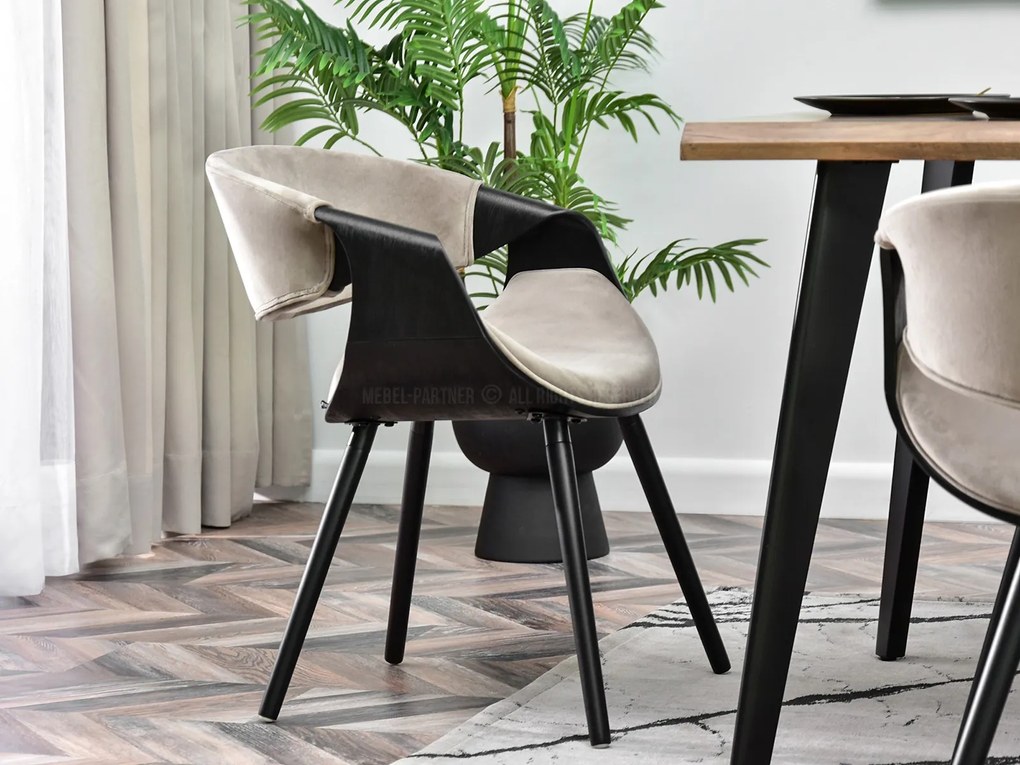 Scaun Bjorn K (bej + negru). 1110930