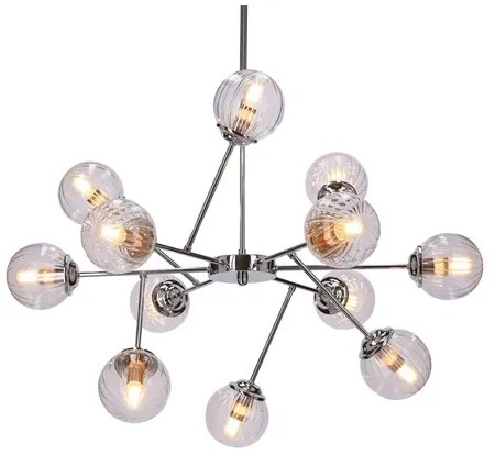 Lustră pe tijă BEST 12xE14/40W/230V