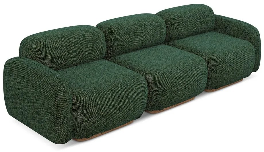 Canapea modulară verde-închis 270 cm Ailani – Makamii
