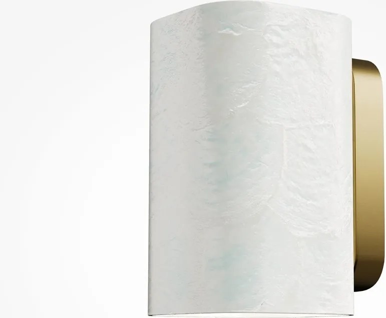 Aplica de perete Maris din metal auriu si scoica Capiz