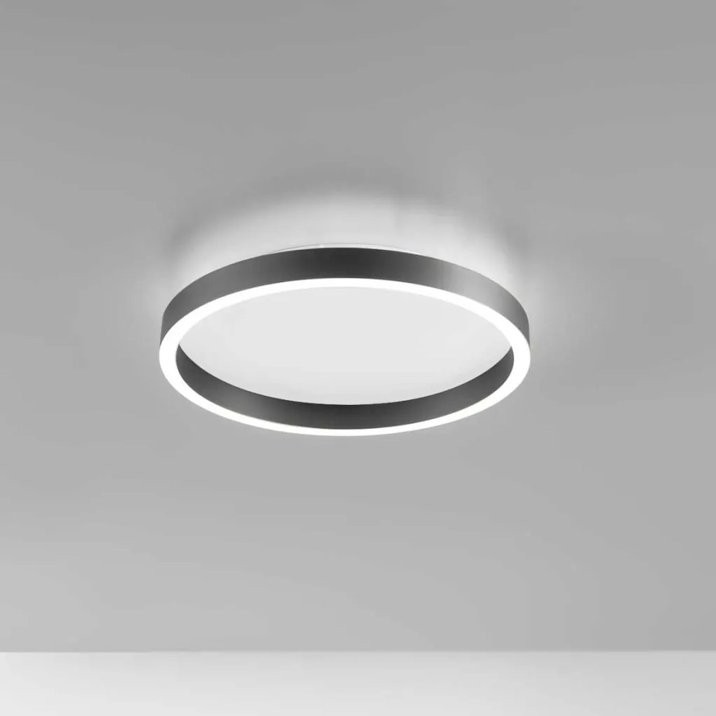 Plafoniera LED design slim AELA 40cm, auriu, alb sau negru