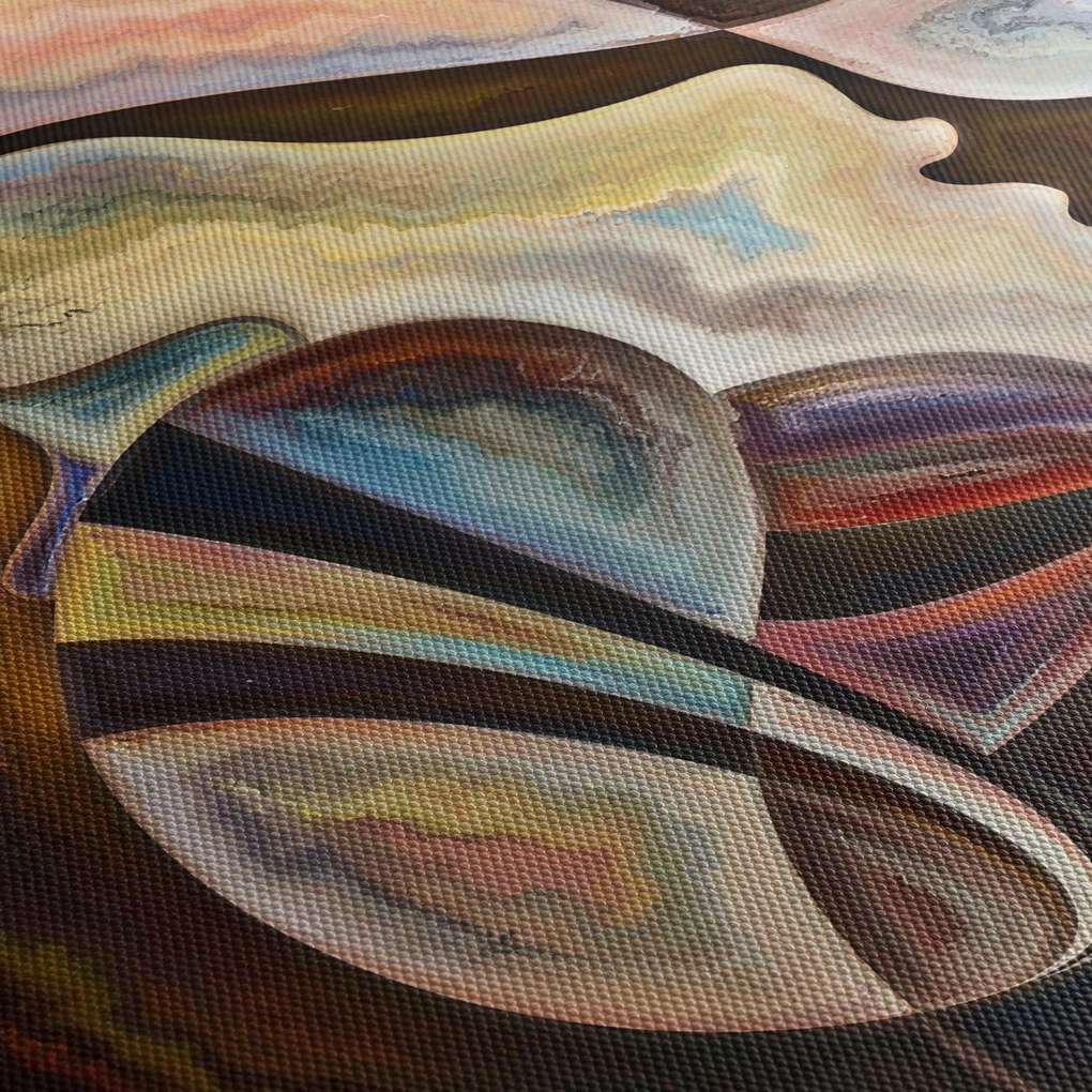Tablou - Abstractizarea capetelor (150x105 cm)
