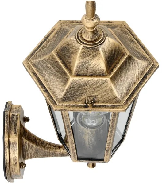 Aplică de exterior 1xE27/60W/230V IP44 aurie