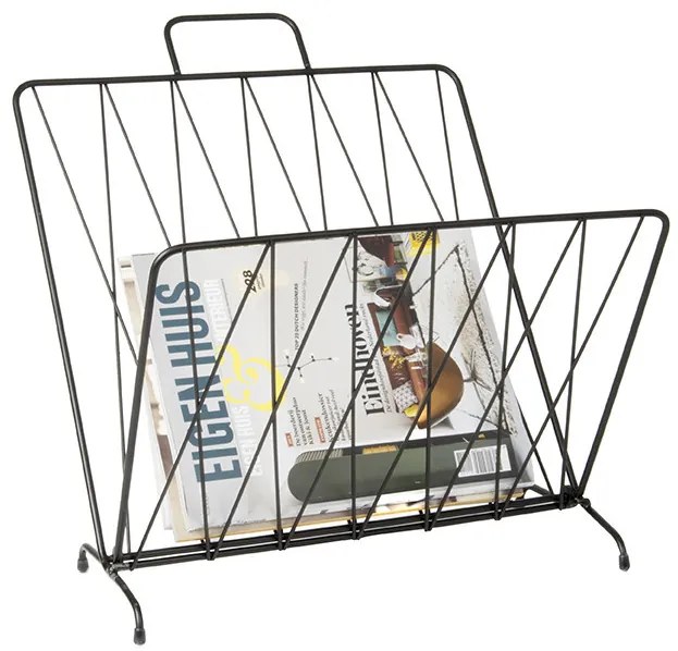 Suport reviste metalic cu maner, RASTER