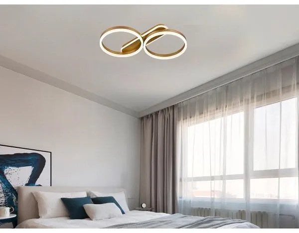 Plafonieră LED dimabilă, 60W/230V, 3000-6500K + telecomandă