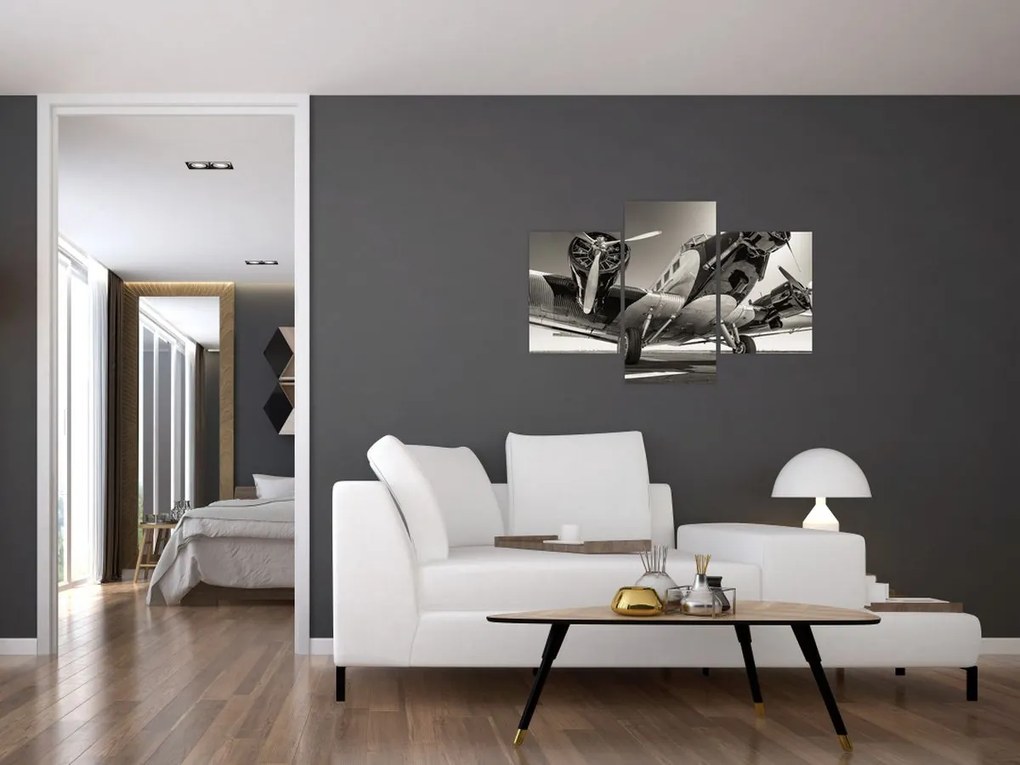 Tablou - Avioane istorice (90x60 cm)
