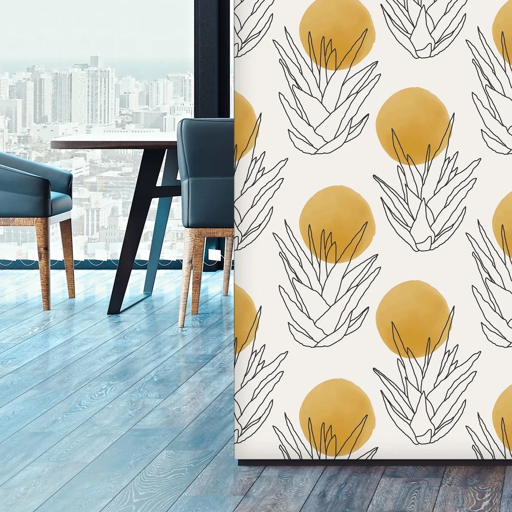 Tapet - Decor floral XIX.