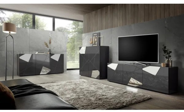 Comodă TAVRI antracit