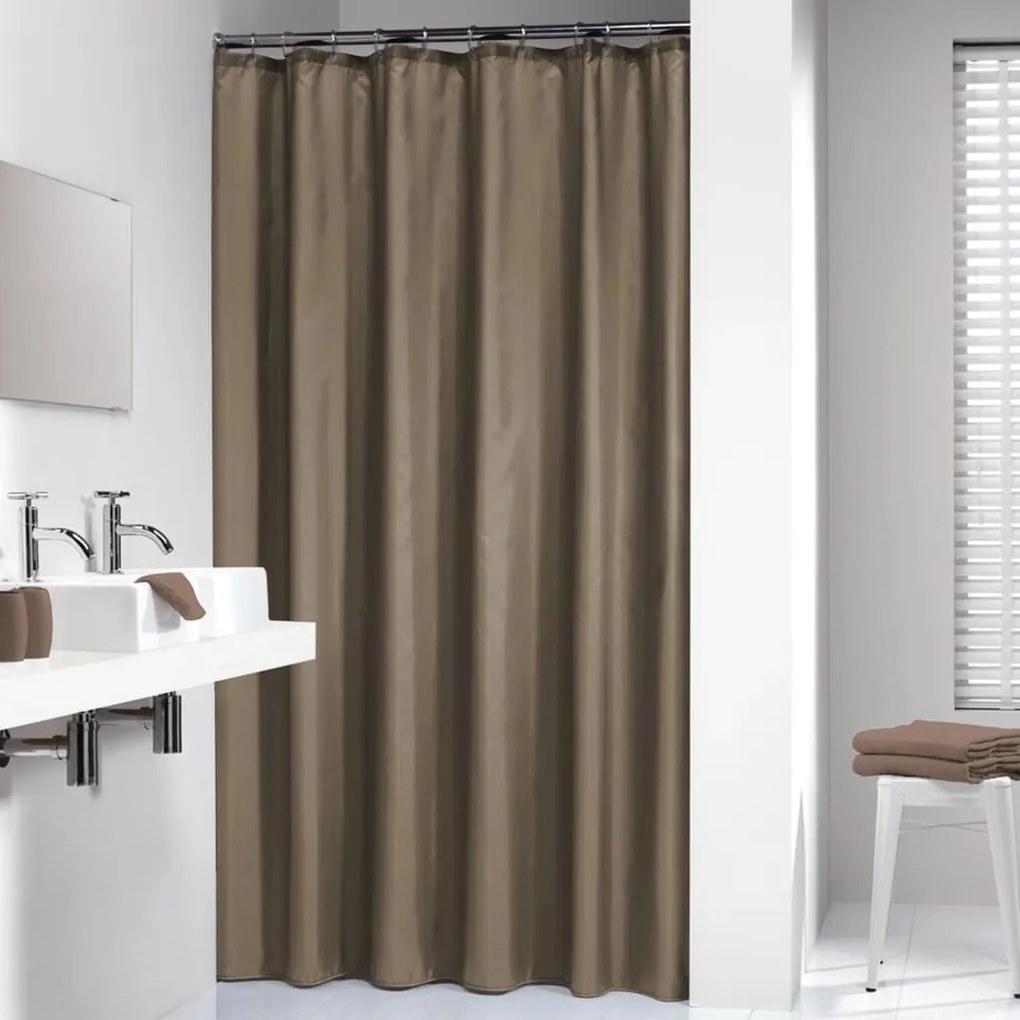 Sealskin Perdea de dus Madeira, nisipiu, 120x200 cm