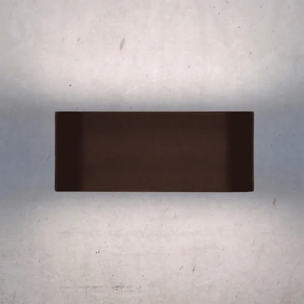 Brilagi - Corp de iluminat LED de exterior BARI LED/7W/230V 3000/4000/6000K maro IP54